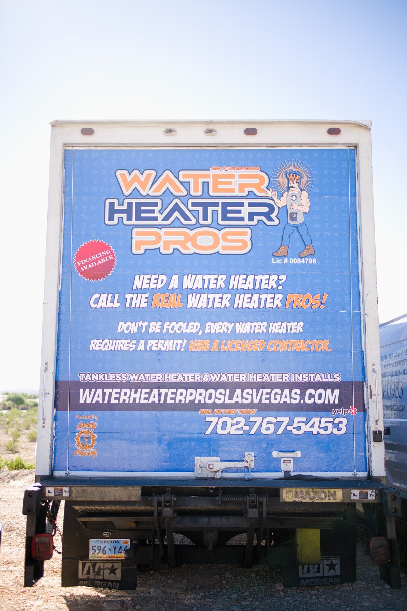 Water Heater Pros Truck