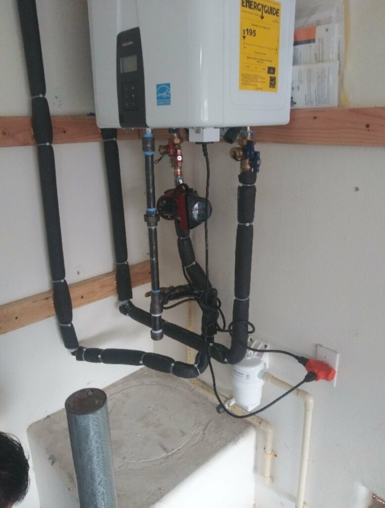 Tankless water heater